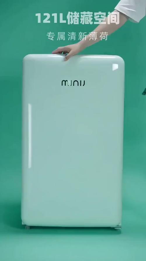 121l迷你复古小冰箱冷冻冷藏一体单门冰箱小型家用宿舍节
